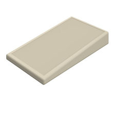 Slide Release Almond Flanged Wallmount Enclosure 0.39 Height 05SW,AL