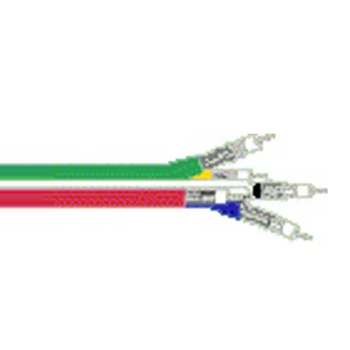 Belden 1281S6 25 AWG 6C Solid Tinned Copper Al Foil PVC Commercial Coaxial Component Cable