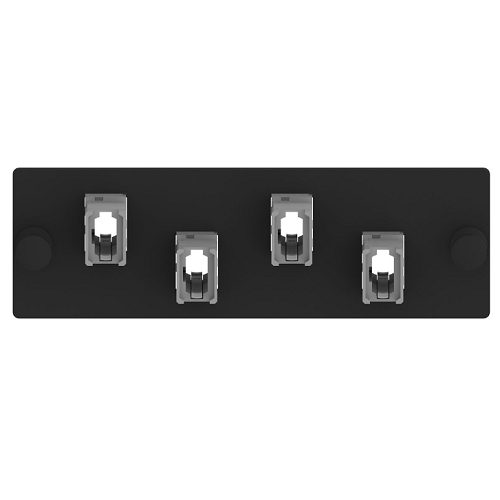 4 Port Opticom MPO Fiber Optic Adapter Panel FAP Horizontal FAPH0412CGMPO