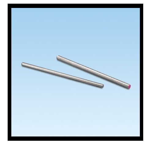 FiberRunner Steel 90° 5/8-11 Threaded Rod Silver TR1-58-X (Pack Of 10)