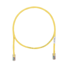 7' 24 AWG Yellow Cat 5e UTP Copper Patch Cord UTPCH7YLY