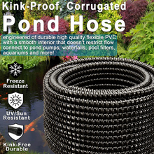 2" x 100FT Flexible Non-Kink Water Garden & Pond Tubing