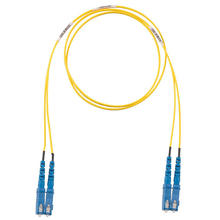 6 Meter 2 Fiber Opti-Core Optic Patch Cord Pigtail OS1/OS2 SC Duplex F923RSNSNSNM006