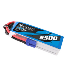 Gens Ace 5500mAh 3S1P 11.1V G-Tech Lipo Battery Pack With EC5 Plug GEA553S60E5GT