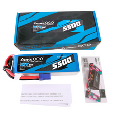 Gens Ace 5500mAh 3S1P 11.1V G-Tech Lipo Battery Pack With EC5 Plug GEA553S60E5GT