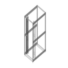 Vertical Cable Manager for ZetaFrame Cabinet Glacier White 38646-E17