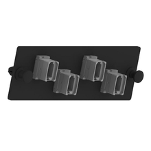 4 Port Opticom MPO Fiber Optic Adapter Panel FAP Horizontal FAPH0412CGMPO