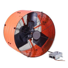 16-Inch Gable Mount Attic Exhaust Fan 2940 CFM with Adjustable Thermostat