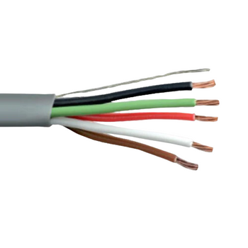 18/3C + 22/2C Stranded Bare Copper Unshielded PVC Jacket 105C 300V Composite Electronic Cable