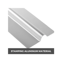 2 Ft Aluminum Radiant Floor Heating Plates for 1/2" PEX Tubing NNC1/2INCH2FT-100