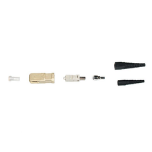 Singlemode SC Connector Kit 3mm Blue Boot AFC-SC8-3MM-BLU