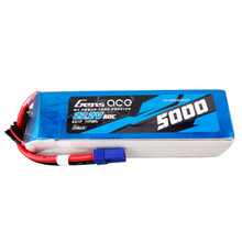 Gens Ace 5000mAh 6S1P 22.2V G-Tech Lipo Battery Pack With EC5 Plug GEA506S60E5GT