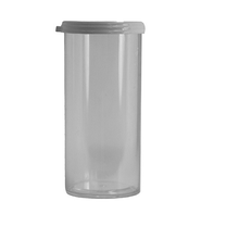 12 Dram Vial Assembled Clear Polystyrene Plastic 12C (Pack of 530)