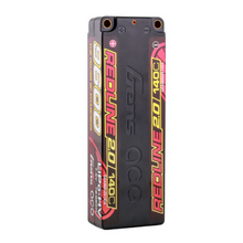 Gens Ace 9600mAh 2S1P 7.6V HardCase 58# Redline 2.0 Series Lipo Battery With 5.0mm Bullet GEA96002S14D5