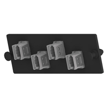 4 Port Opticom MPO Fiber Optic Adapter Panel FAP Horizontal FAPH0412CGMPO