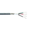 18 + 22 AWG 5C Stranded Bare Copper Unshielded TC Braid PVC 105C 600V Composite Electronic Cable