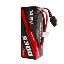 Gens Ace 5300mAh 4S1P 14.8V HardCase G-Tech Lipo Battery14# With Deans Plug GEA534S60DGT