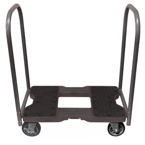 Snap-Loc All Terrain E-Track Panel Cart Black Dolly SL1500PC6B