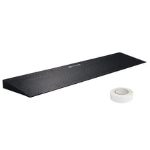 1.2" Rise Cuttable Rubber Threshold Ramp for Sweeping Robots & Wheelchairs, Non-Slip, 35.4" Wide for Doorways & Driveways
