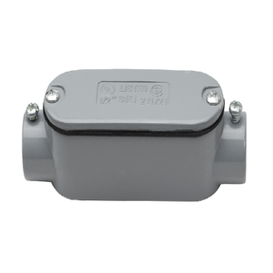 1" EMT And Rigid C Type Conduit Bodies With Cover And Gasket C3SSCG (Pack of 25)