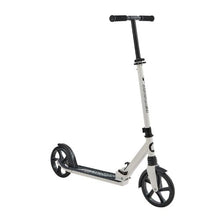 2-Wheel Kick Scooter for Kids 8+ Teens & Adults – Adjustable Handlebar Anti-Slip Deck Foldable White & Black Up to 220 lbs