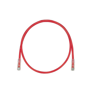 2' 24 AWG Red Cat 6 UTP Copper Patch Cord UTPSP2RDY