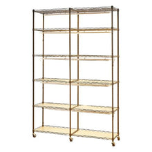 6-Tier Plant Shelf with Grow Light 71in Indoor Plant Stand with Wheels 200W Full Spectrum LED Lights & Timer
