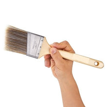 12-Piece Angle Paint Brush Set Treated Wood Handles For Latex & Oil Paints Stains Walls & Cabinets
