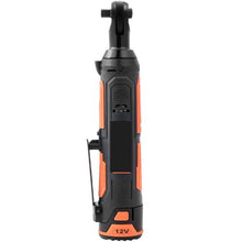 3/4 Inch  Cordless Electric Ratchet Wrench Set 12V 33 Ft-lbs Power Ratchet Tool Kit10 Sockets