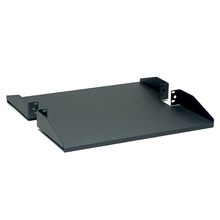 1RU Center Mount or Top Mount Shelf Black 9132
