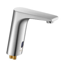 Touchless Bathroom Sink Faucet Automatic Motion Sensor Restroom for 9/16 in Pipe Brushed