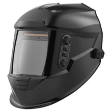 True Color Welding Helmet – Auto Darkening Solar Powered Welder Hood with 4 Arc Sensors for TIG MIG ARC