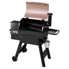 8-in-1 Wood Pellet Grill Smoker 575 sq. in. with LCD Screen Meat Probe 500°F Max Temperature – (Black)