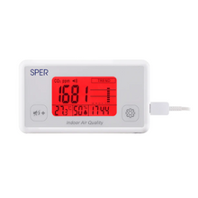 Certified Indoor Air Quality Meter (RH & Temp only) w/ Color Code