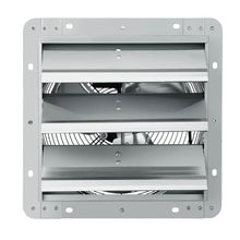 10-Inch Shutter Exhaust Fan 820 CFM Aluminum AC Motor for Greenhouses Garages & Sheds