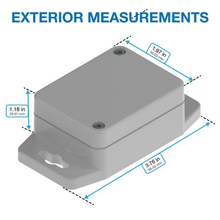 Flanged Base Plastic Box Enclosure For Wall/Surface Mount RBF32P04G08G