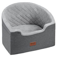 55 lbs Dog Booster Car Seat Pet Car Seat Small Dog up to  for Car JBS-PCS-006-DarkGray