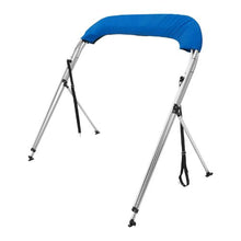 6'L x (54"-60")W x 46"H 3 Bow Boat Bimini Tops with Aluminum Alloy Frame Waterproof