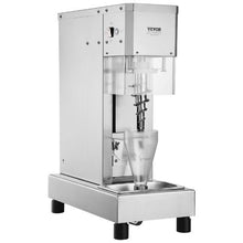 750W High-Speed Ice Cream Blender with 304 Stainless Steel Long Handle & PC Protective Shield for Custom Flavors