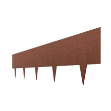 40 x 8 Inch Rust-Resistant Garden Edging Border Steel Landscape Edging J40X8in-6 (Pack of 6)