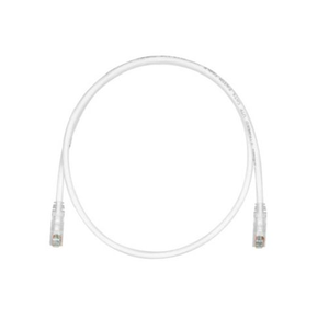 30' 24 AWG Off White Cat 6 UTP Copper Patch Cord UTPSP30Y