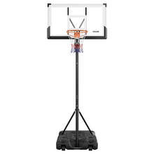 54 inch Portable Basketball Stand With 10ft Height Adjustment for Kids Teens Adults
