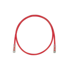 1m 24 AWG Red Cat 6 Stranded Patch Cord UTPSP1MRDY