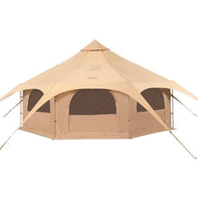 16.4 Ft Canvas Bell Tent – 4-Season Camping Tent for 8 People