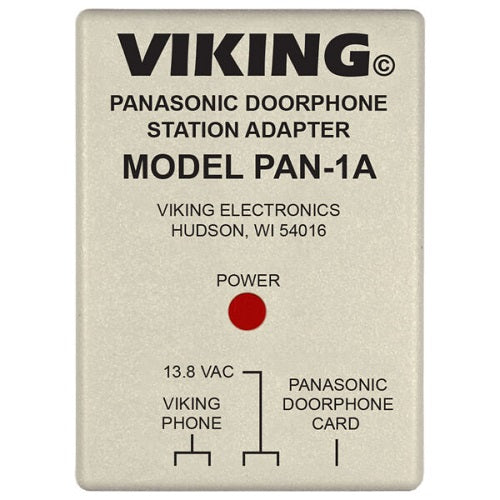 Panasonic Doorphone Station Adapter VIK-PAN-1A