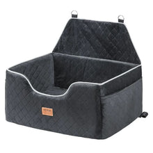 55 lbs Dog Booster Car Seat Pet Car Seat Small Dog up to Gray for Car JBS-PCS-001-BLACK