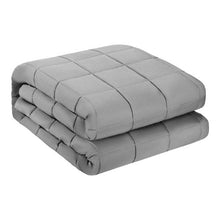 Weighted Blanket 25 LBS 60 x 80" Queen Size Cooling Glass Bead Blanket (Grey)