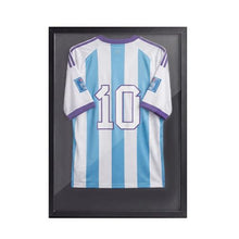 Jersey Display Case 35.4 x 27.6 in Wooden Frame with UV Protection (Black)