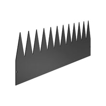 40 x 6 Inch Black Rust-Resistant Garden Edging Border Steel Landscape Edging ZY-40X6-3Black (Pack of 3)