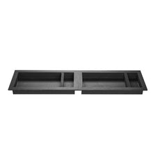 16 x 32 Inch Dual Shower Niches Recessed Wall Storage with Movable Shelves (Black)